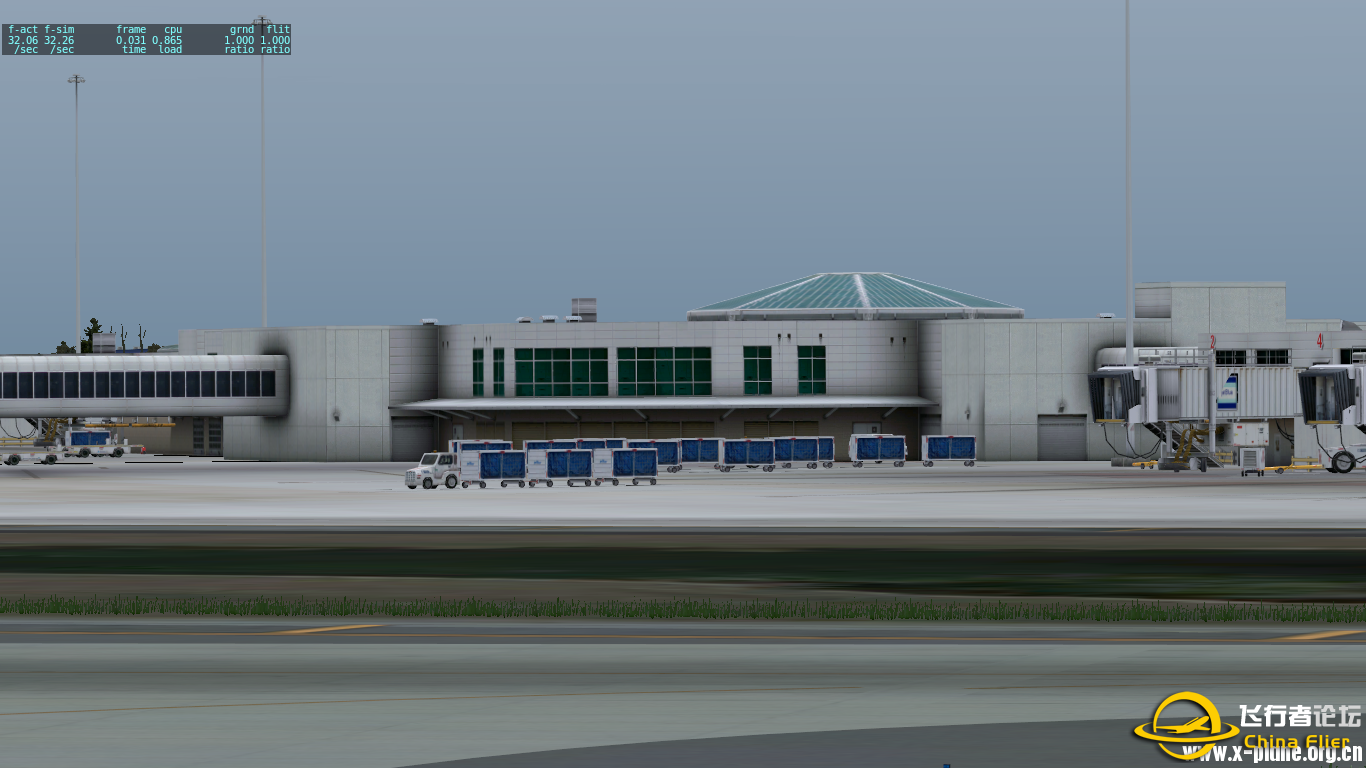 转换 FSX Taxi2gate KMCO 奥兰多国际机场-9712 