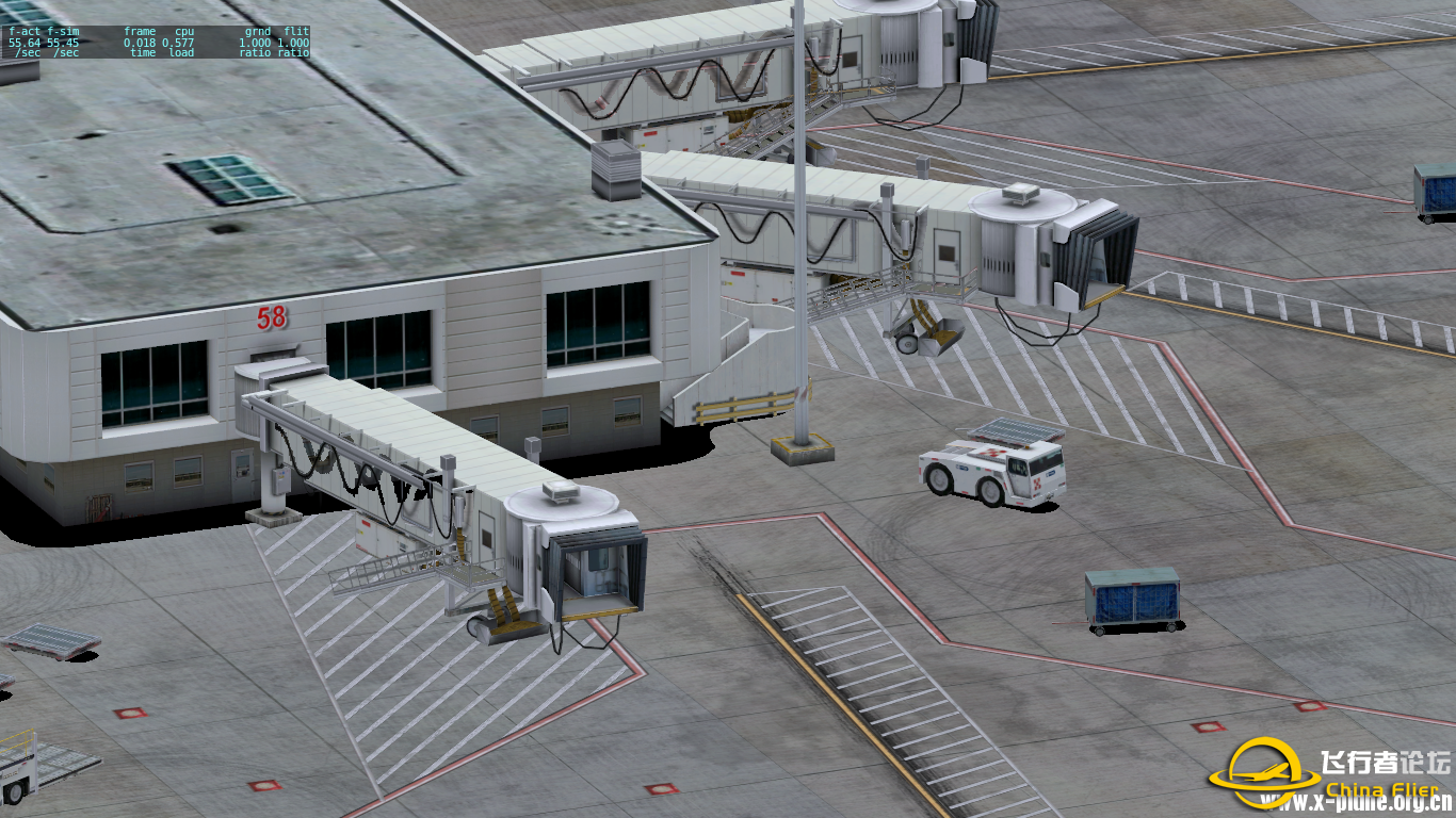 转换 FSX Taxi2gate KMCO 奥兰多国际机场-2967 