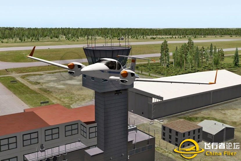 收费机模 Diamond DA-42 Twin Star-4395 