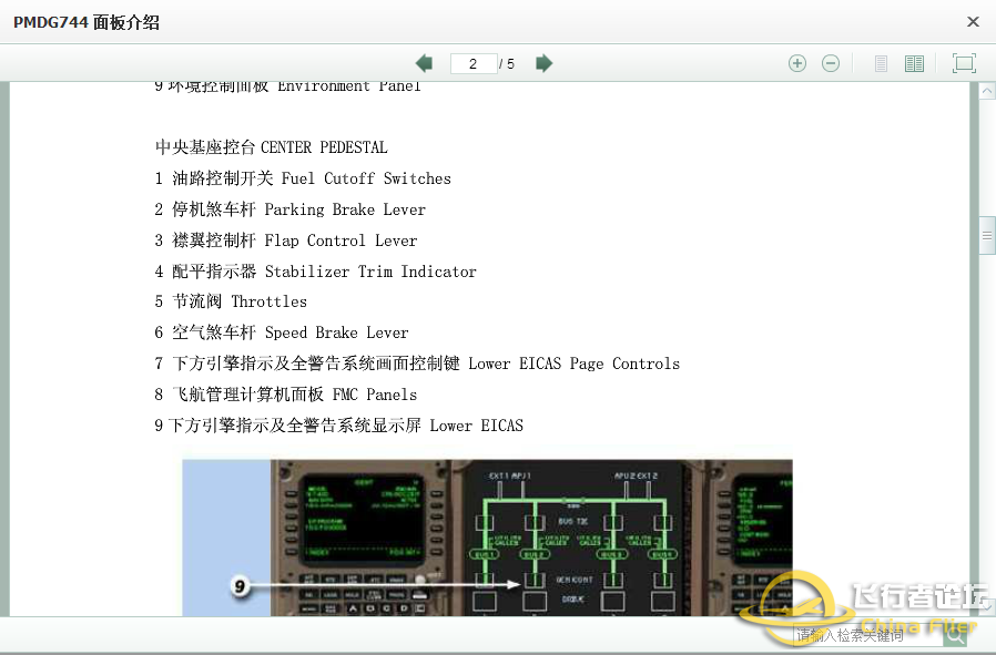 PMDG744 面板介绍-2256 
