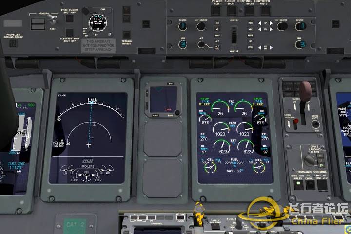 【XPX】Dash 8 Q400收费机-4384 