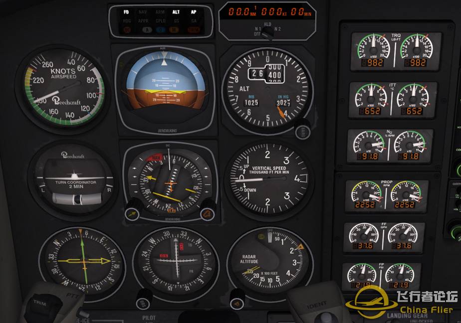 [P3D][FSX] -  REALAIR - TURBINE DUKE-2558 