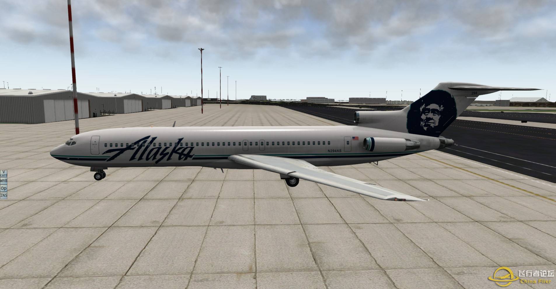 [X-plane X] 波音727-1922 