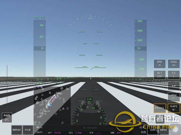 infinite flight 塞斯纳172五边飞行教程-5743 