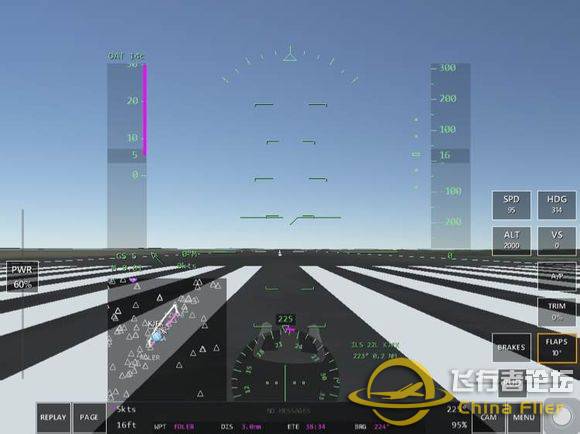 infinite flight 塞斯纳172五边飞行教程-3409 