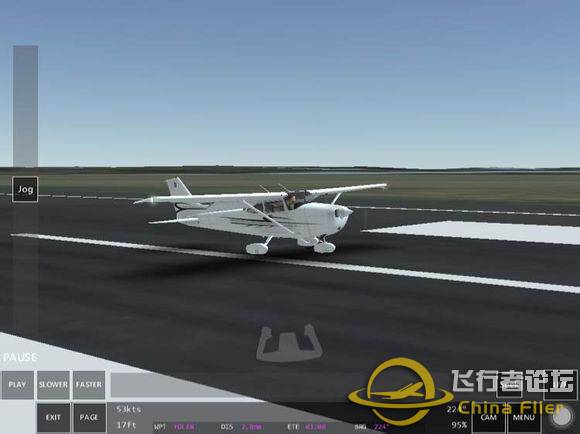 infinite flight 塞斯纳172五边飞行教程-5736 