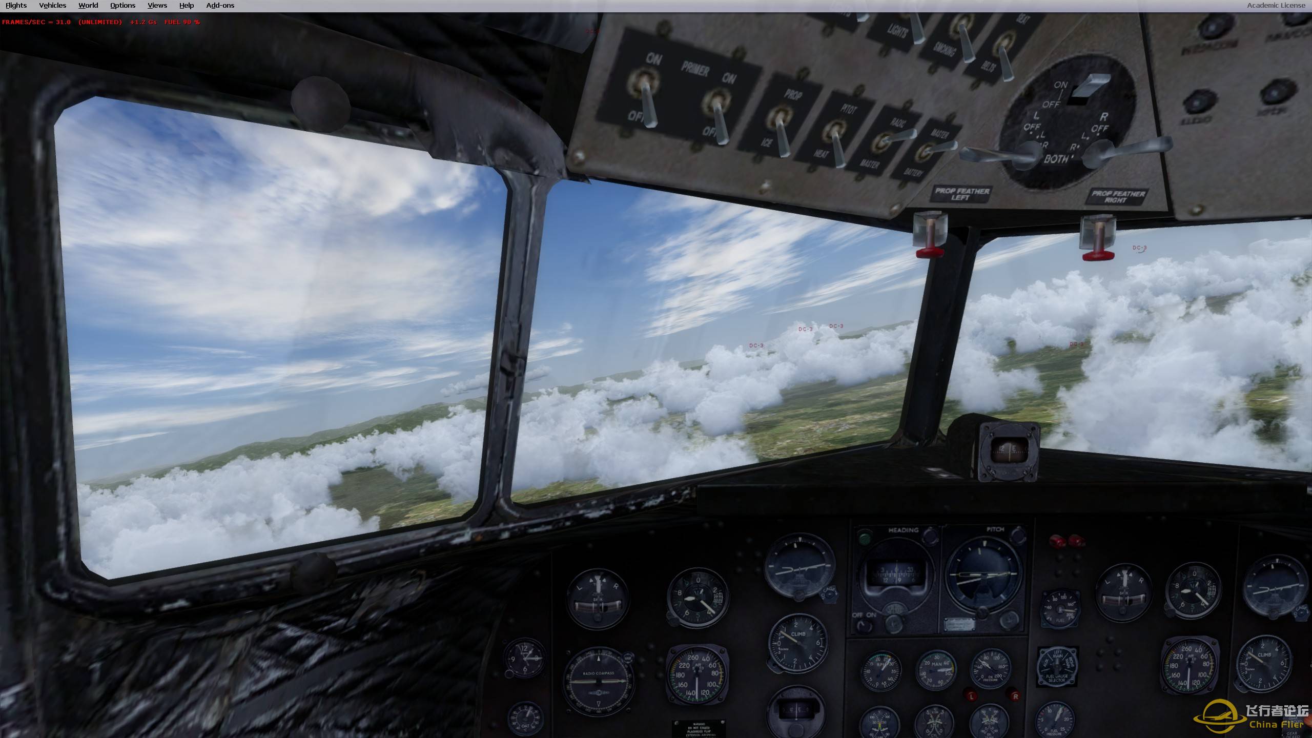 【2314】【VATSIM】今天，我们飞跃了驼峰！-8320 