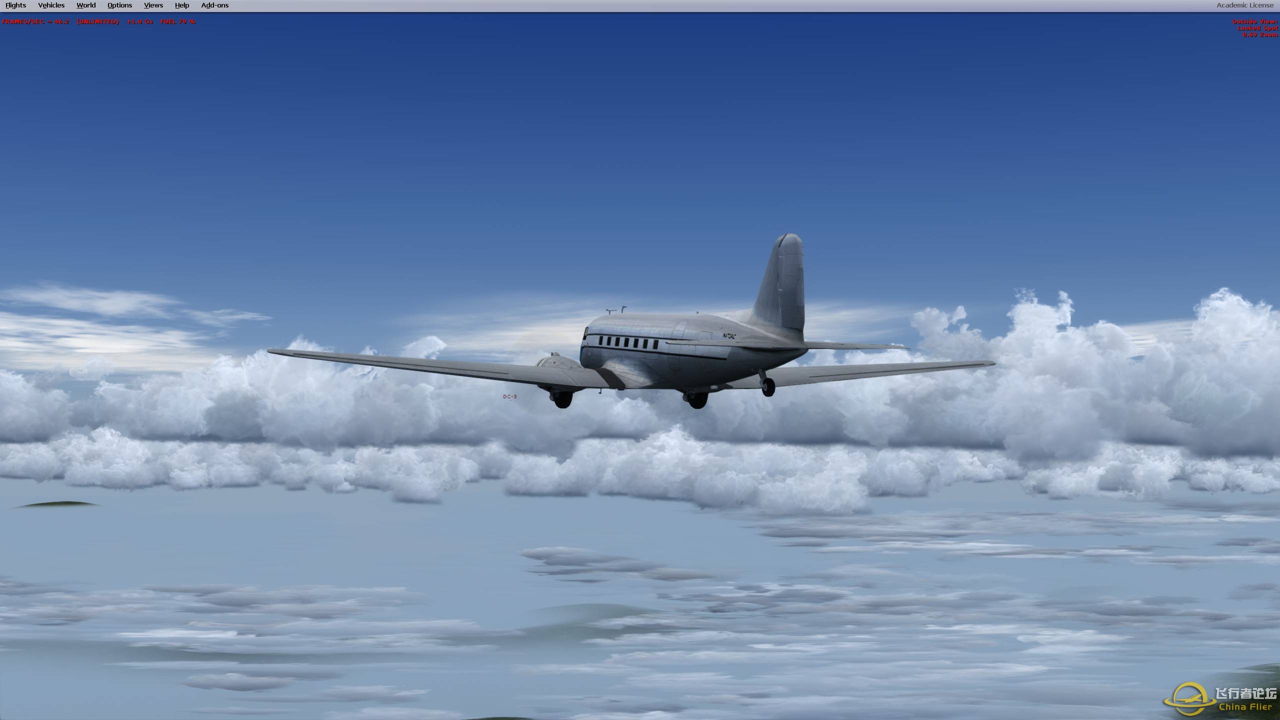 【2314】【VATSIM】今天，我们飞跃了驼峰！-1587 