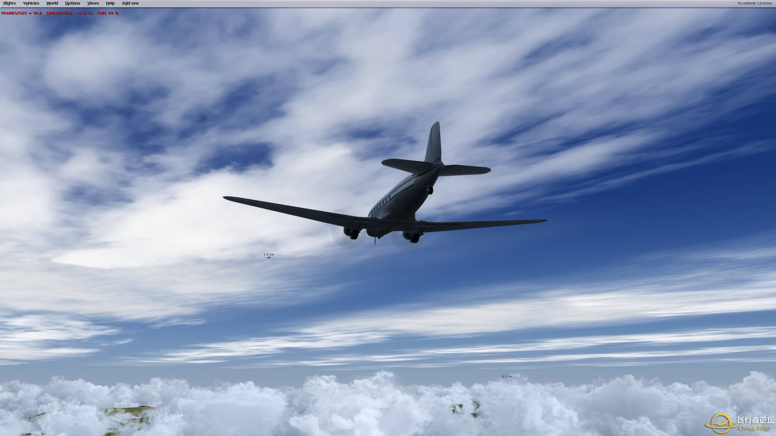 【2314】【VATSIM】今天，我们飞跃了驼峰！-4351 