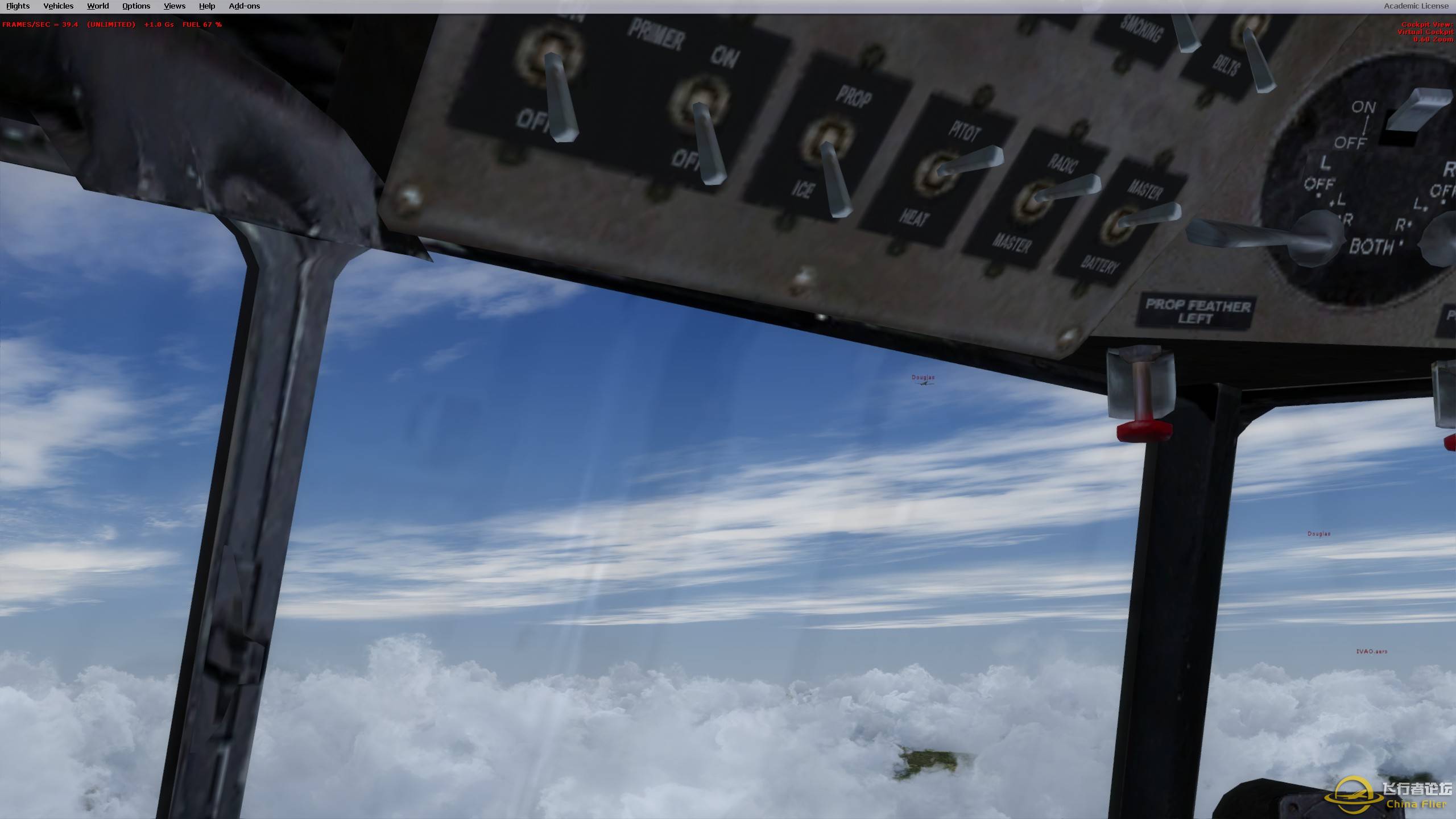 【2314】【VATSIM】今天，我们飞跃了驼峰！-1954 
