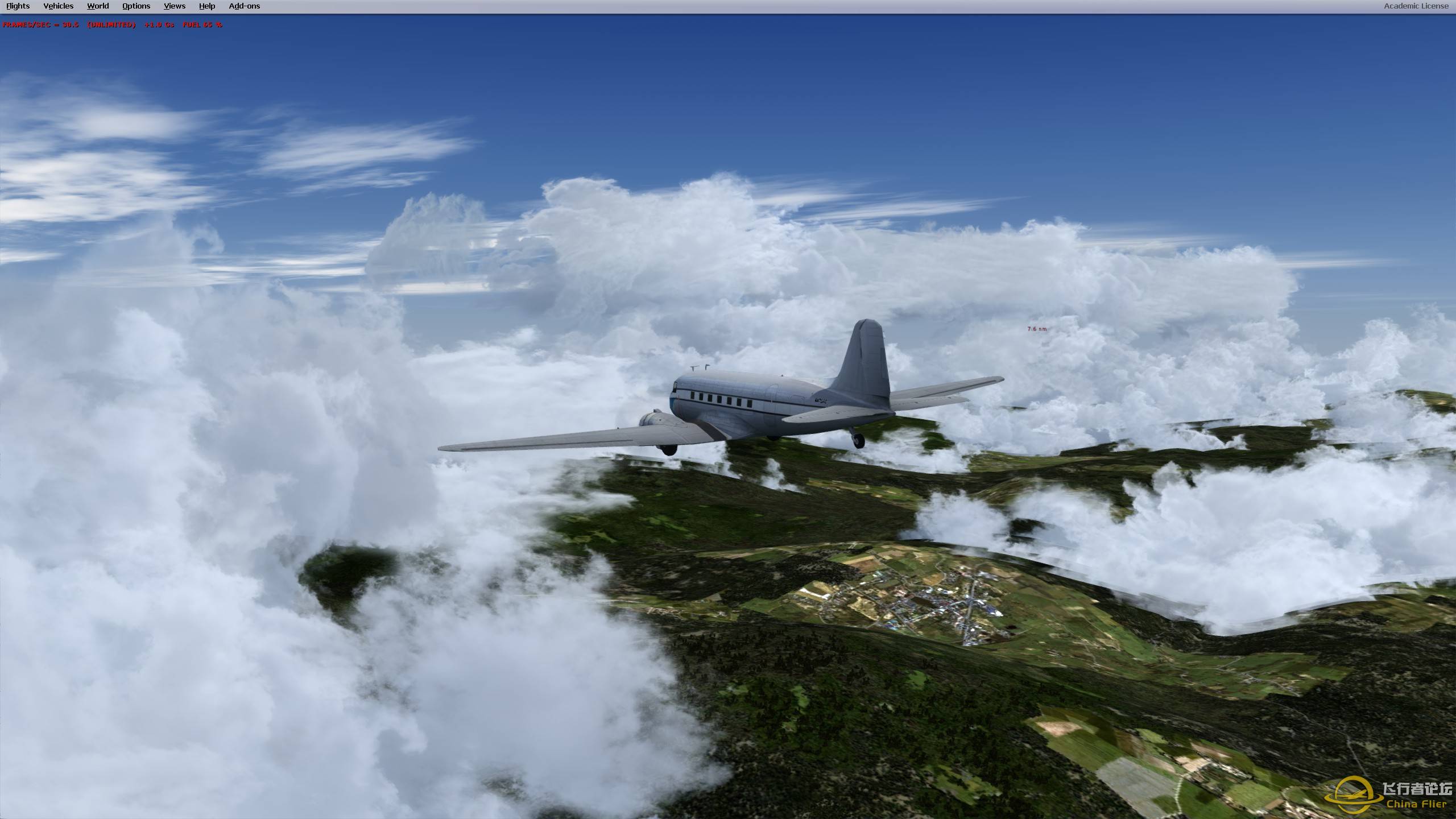 【2314】【VATSIM】今天，我们飞跃了驼峰！-2188 