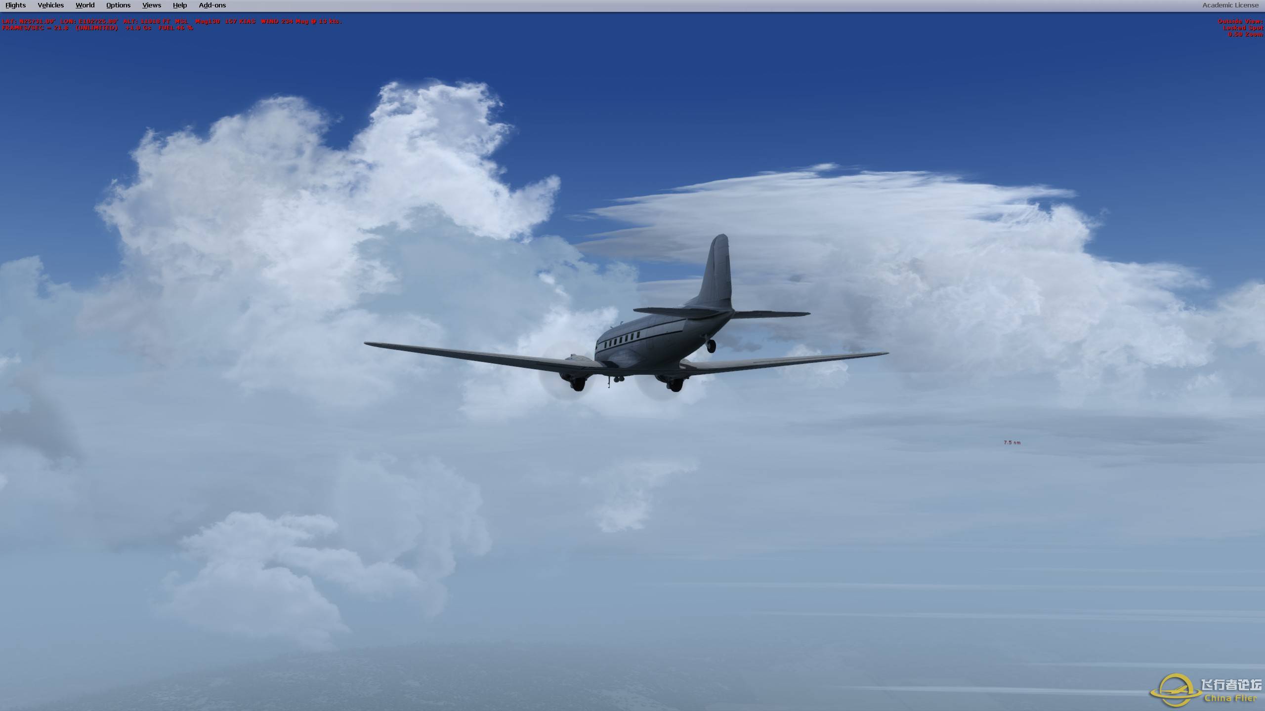 【2314】【VATSIM】今天，我们飞跃了驼峰！-8142 