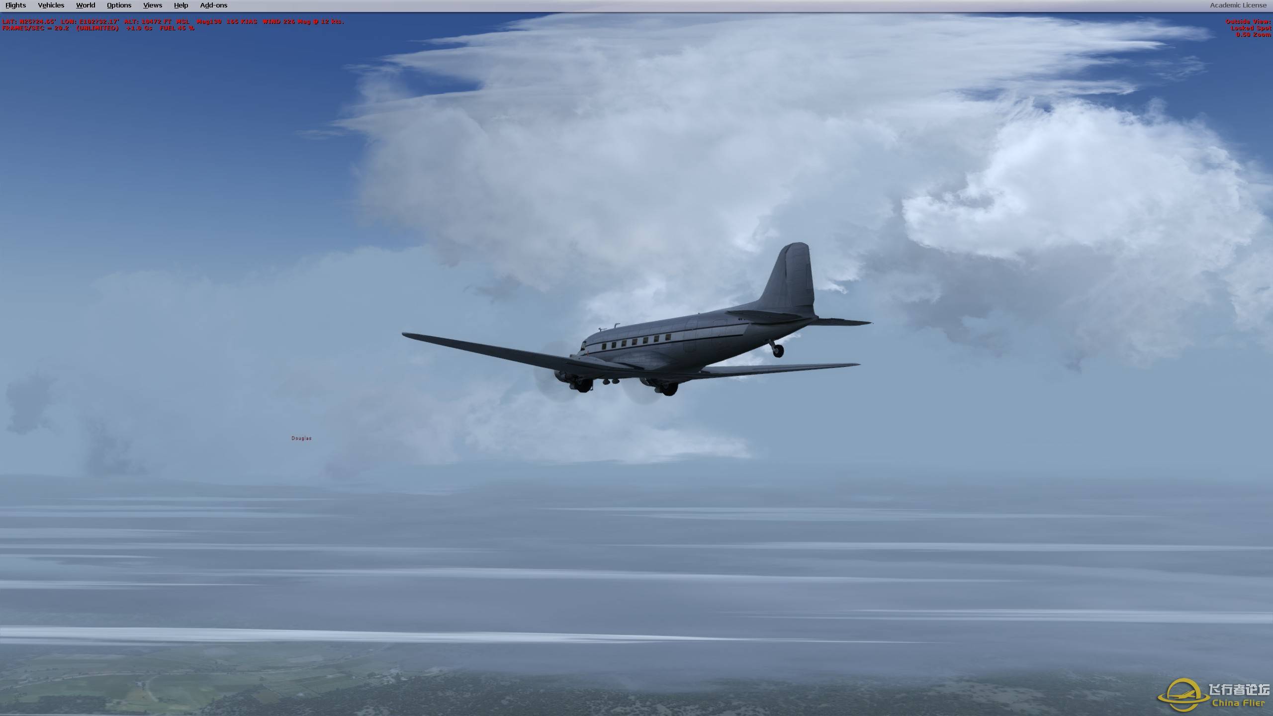 【2314】【VATSIM】今天，我们飞跃了驼峰！-1566 