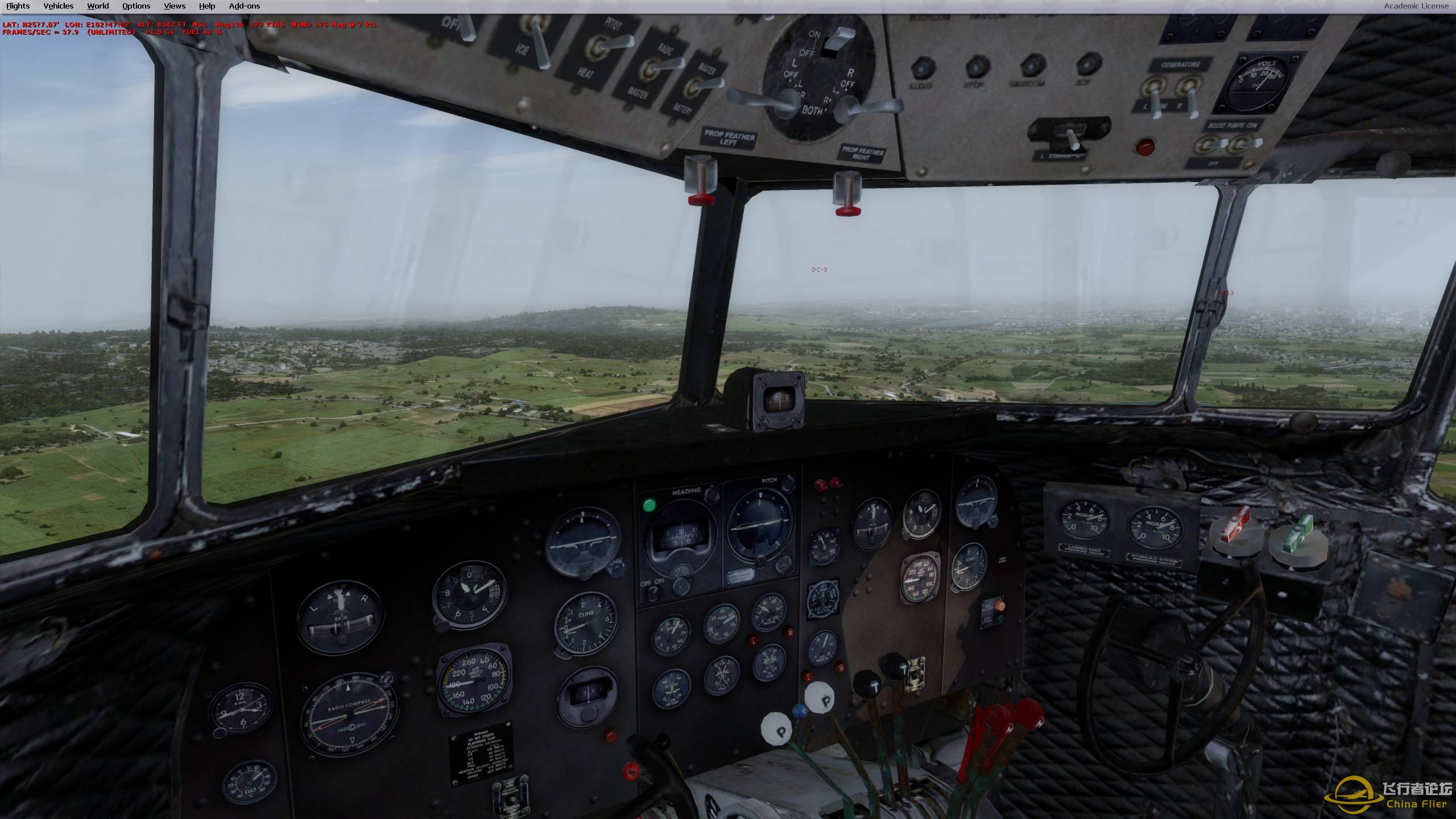 【2314】【VATSIM】今天，我们飞跃了驼峰！-737 