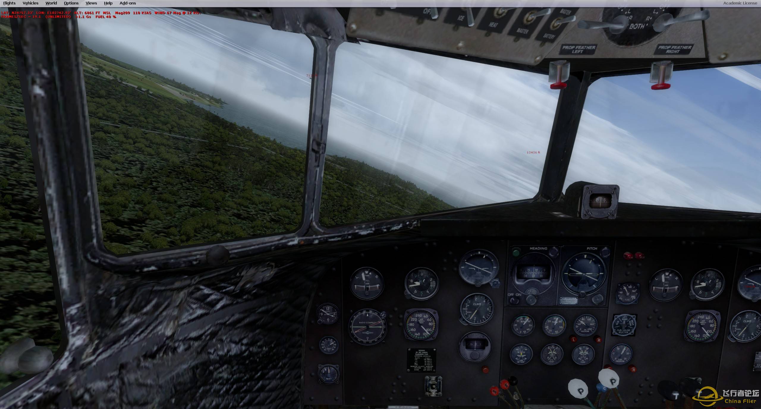 【2314】【VATSIM】今天，我们飞跃了驼峰！-3864 