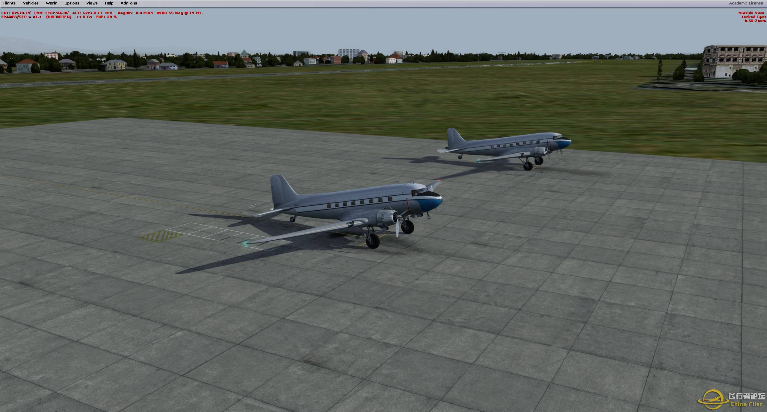 【2314】【VATSIM】今天，我们飞跃了驼峰！-7615 