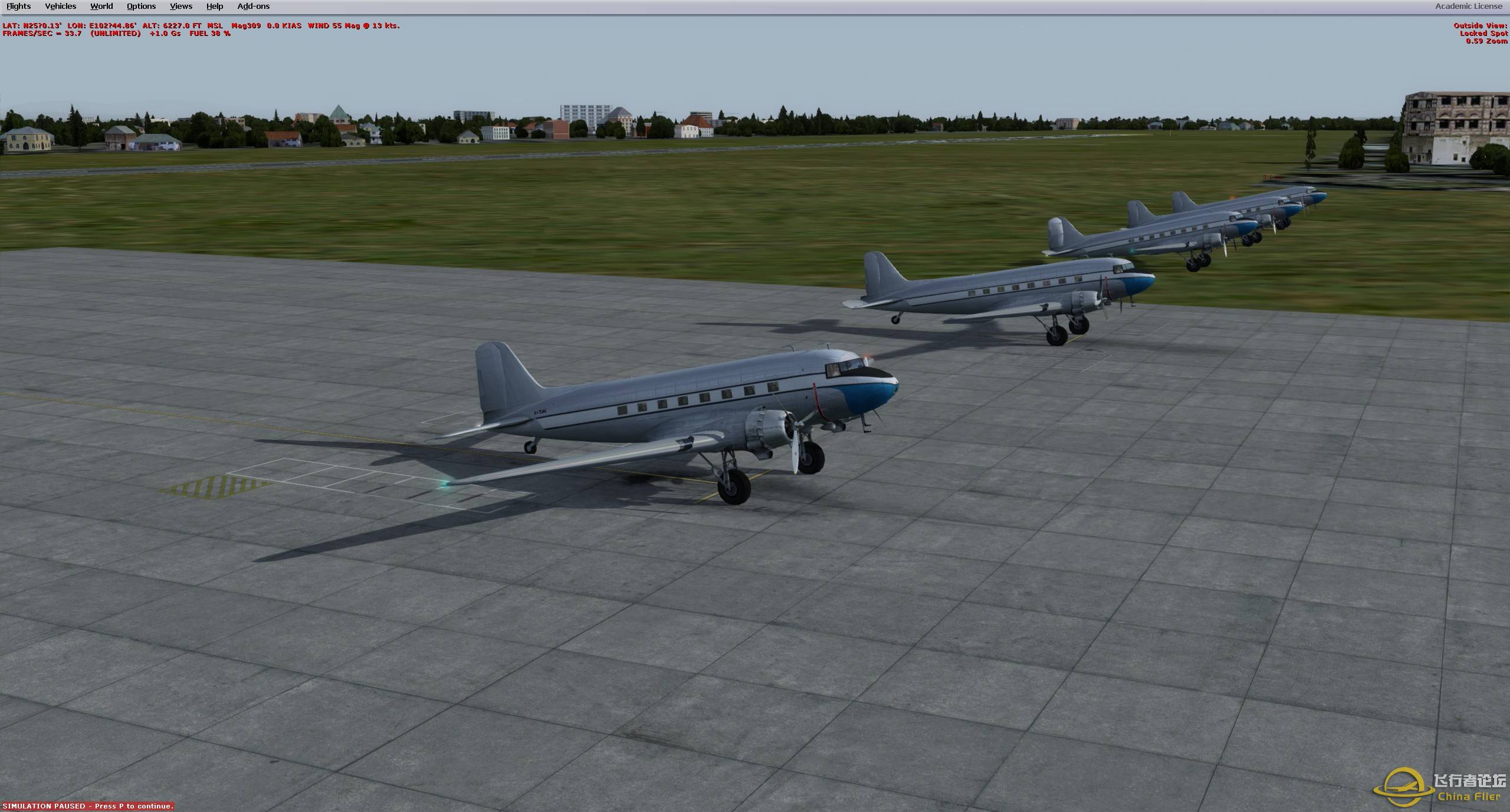 【2314】【VATSIM】今天，我们飞跃了驼峰！-4521 