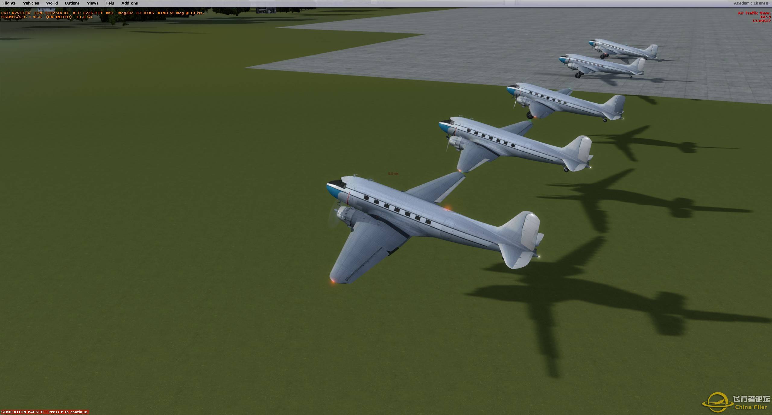 【2314】【VATSIM】今天，我们飞跃了驼峰！-5447 