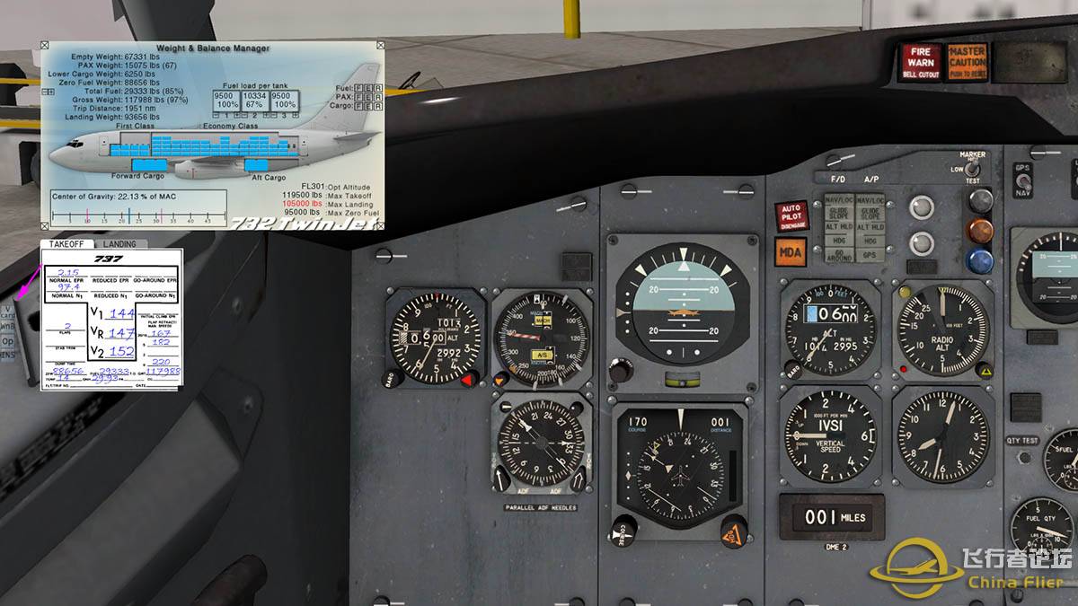 [X-Plane10] - 732 TwinJet 1.0.0-1050 