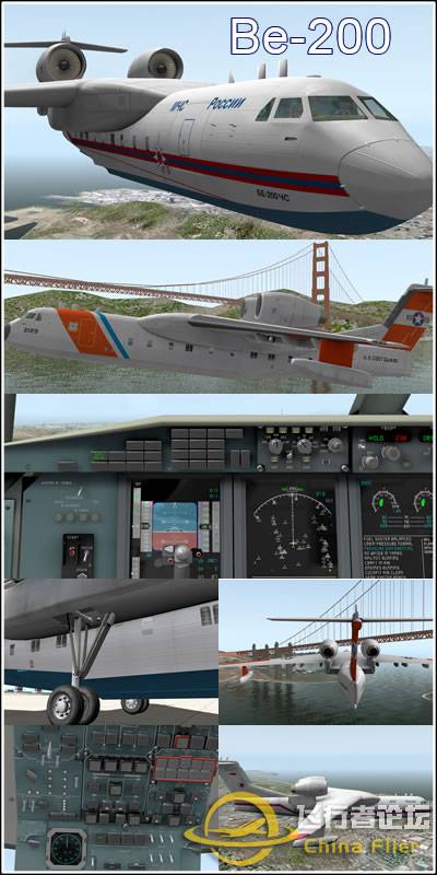 [X-Plane10] - Ramzzess - Beriev Be-200 RR-9317 