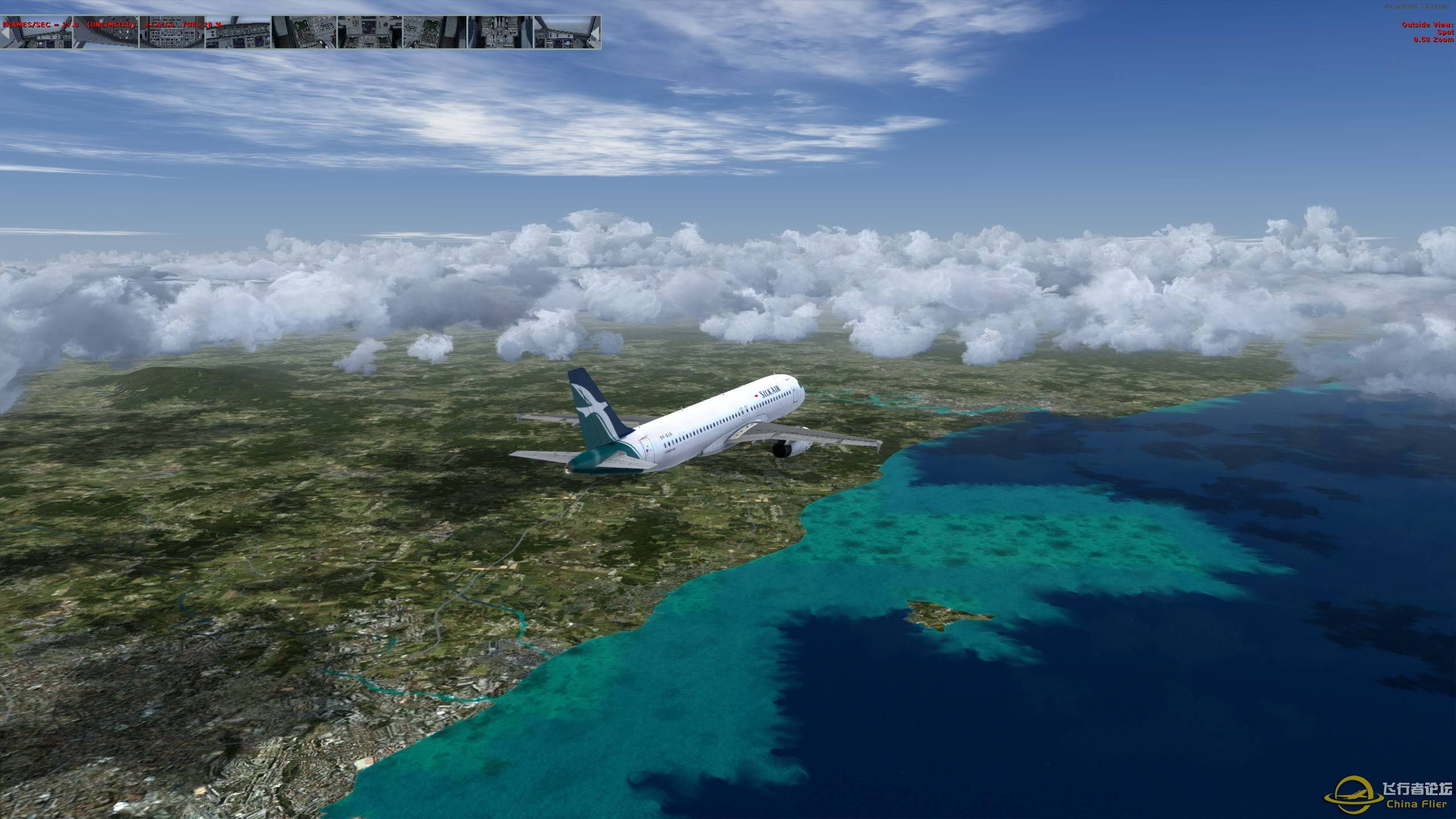 VATSIM】【2314】【P3DV2】吉隆坡-新加坡两地对飞杂图-7238 