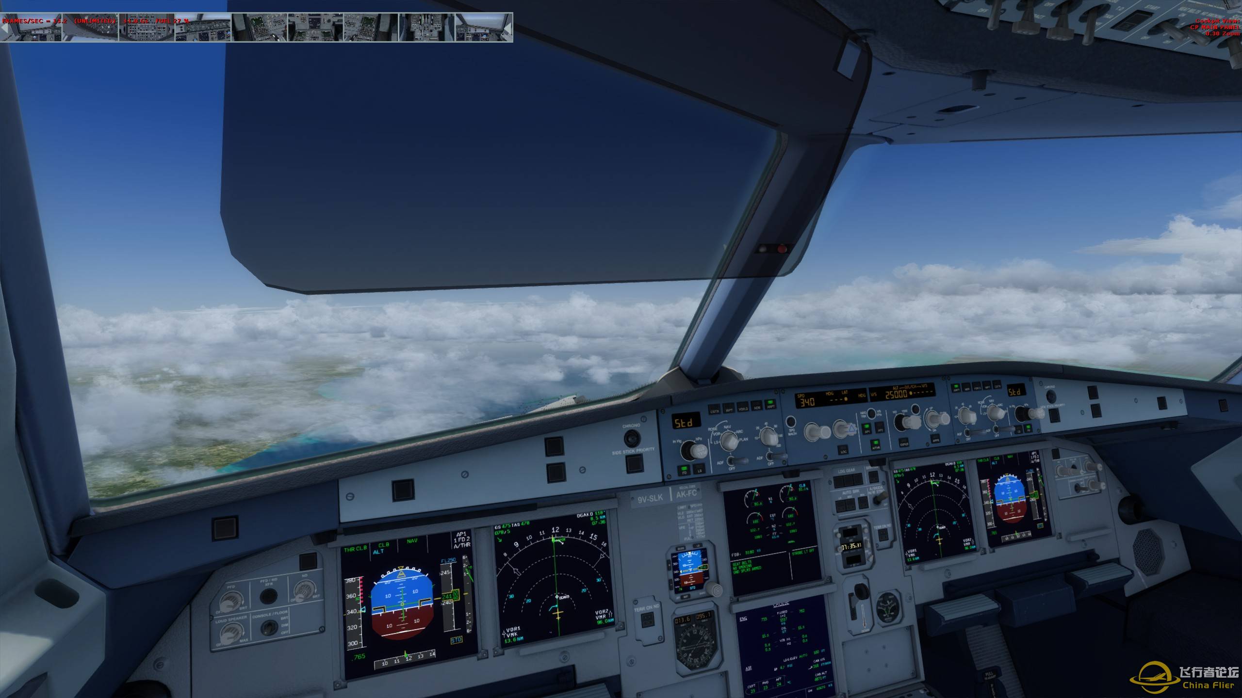 VATSIM】【2314】【P3DV2】吉隆坡-新加坡两地对飞杂图-5270 