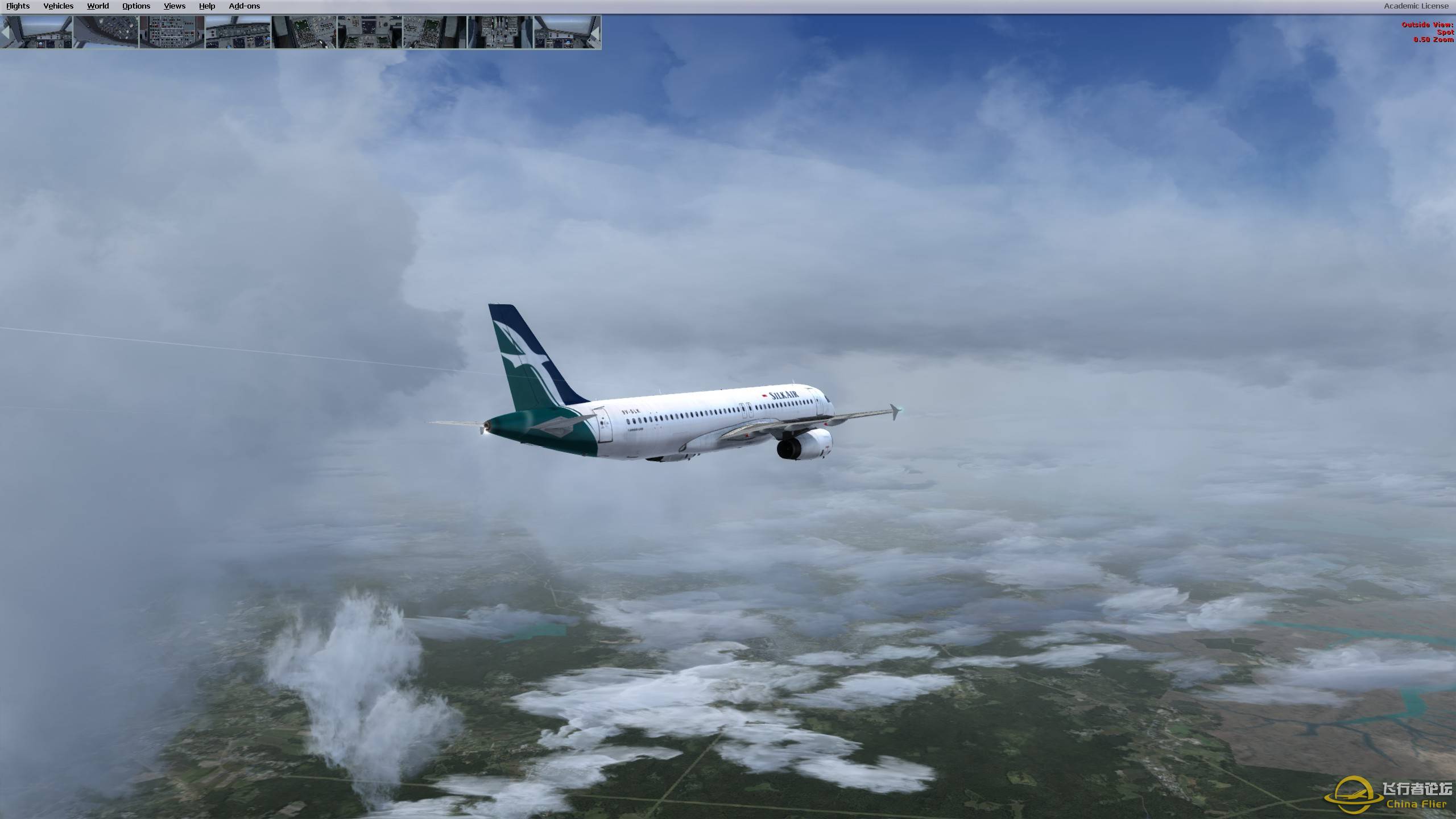 VATSIM】【2314】【P3DV2】吉隆坡-新加坡两地对飞杂图-2299 