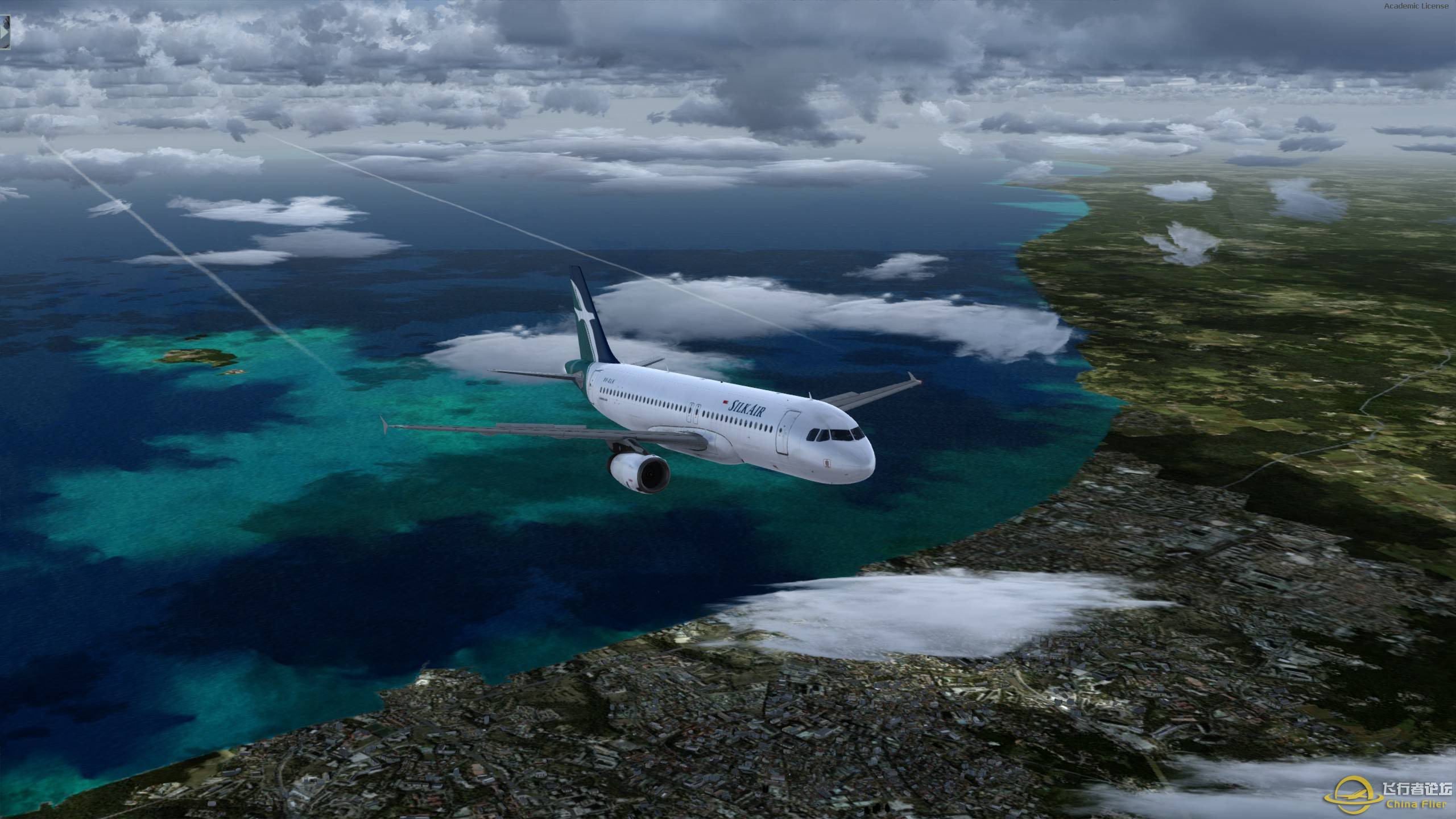 VATSIM】【2314】【P3DV2】吉隆坡-新加坡两地对飞杂图-3073 