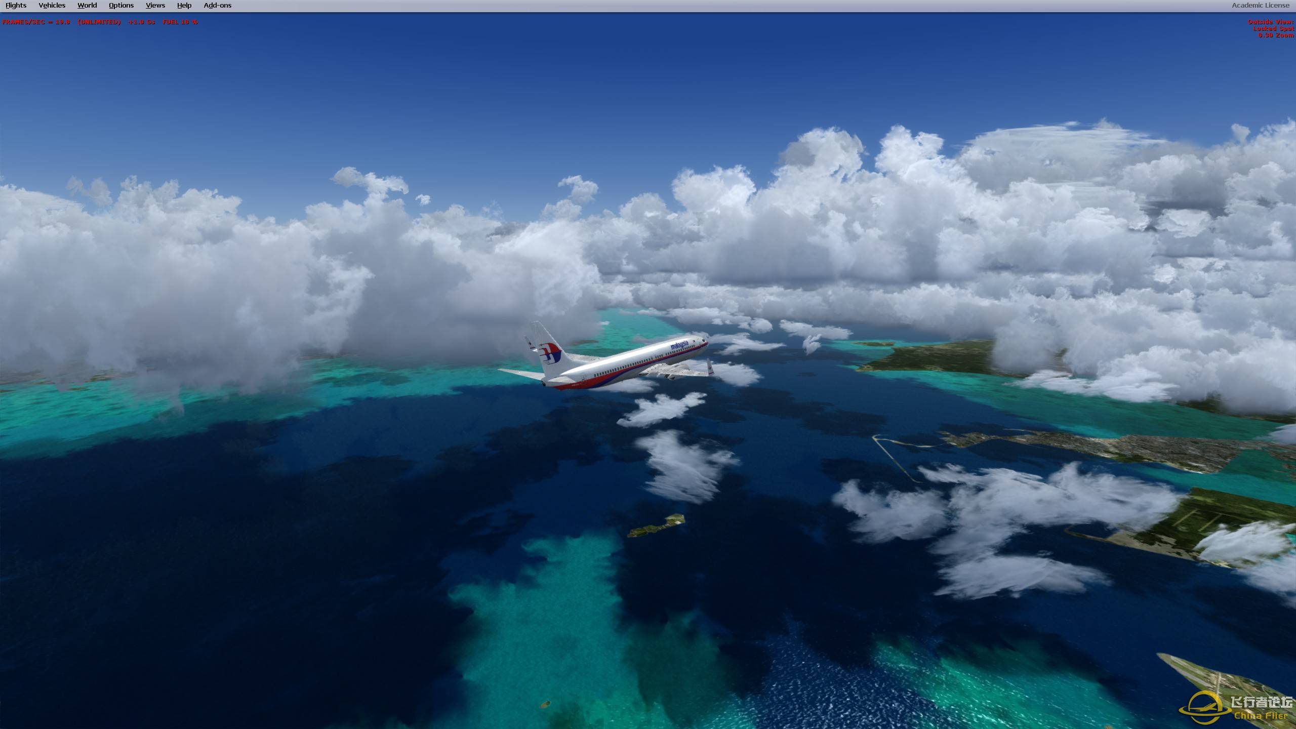 VATSIM】【2314】【P3DV2】吉隆坡-新加坡两地对飞杂图-6391 