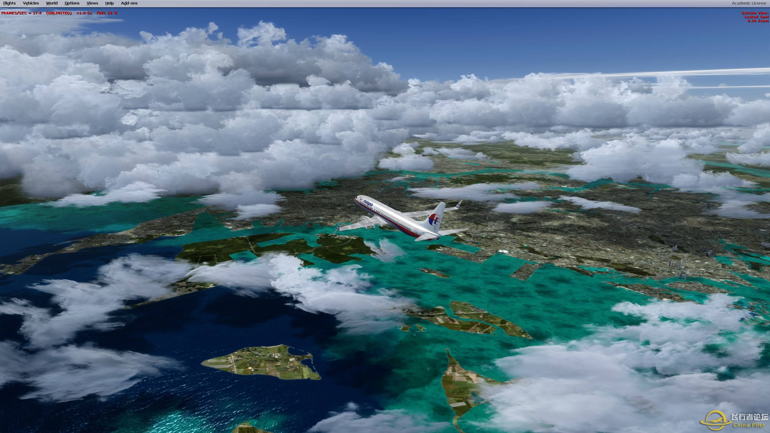 VATSIM】【2314】【P3DV2】吉隆坡-新加坡两地对飞杂图-8763 