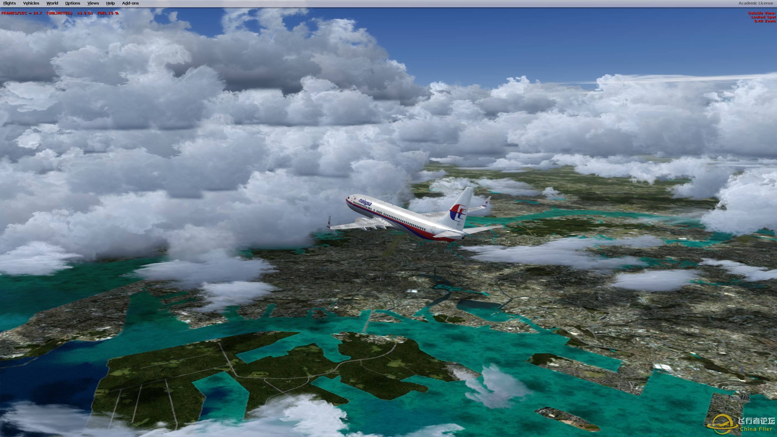 VATSIM】【2314】【P3DV2】吉隆坡-新加坡两地对飞杂图-838 