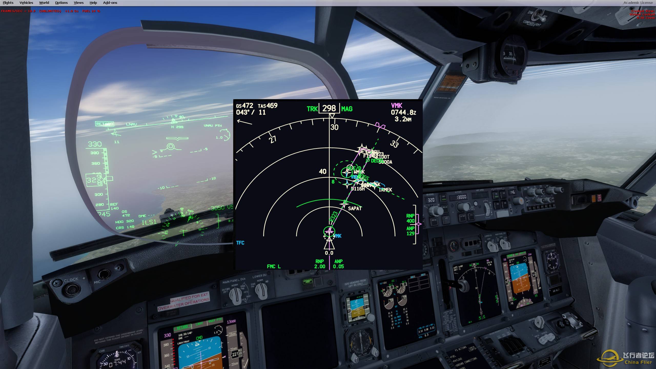 VATSIM】【2314】【P3DV2】吉隆坡-新加坡两地对飞杂图-5861 