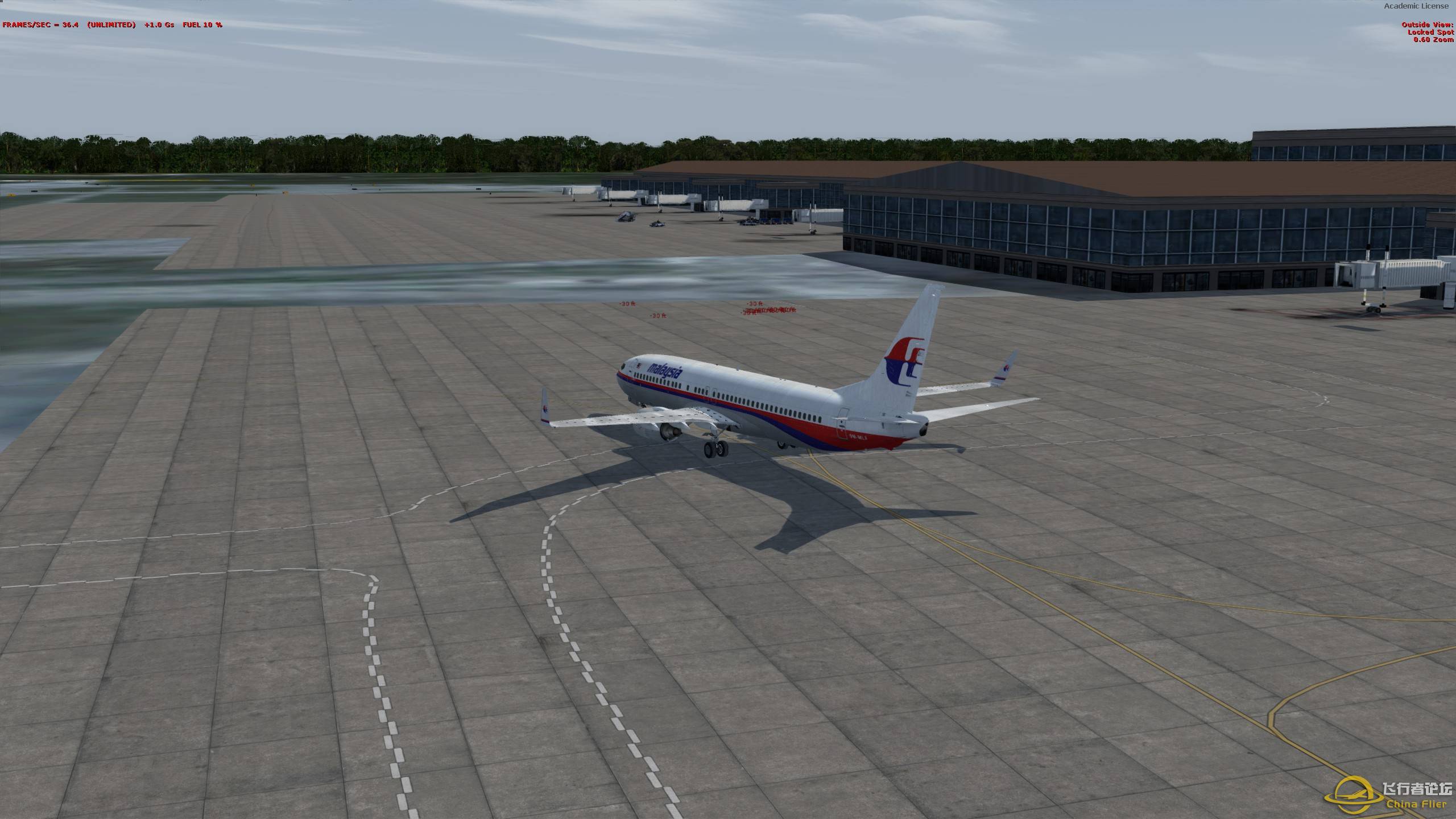 VATSIM】【2314】【P3DV2】吉隆坡-新加坡两地对飞杂图-7028 