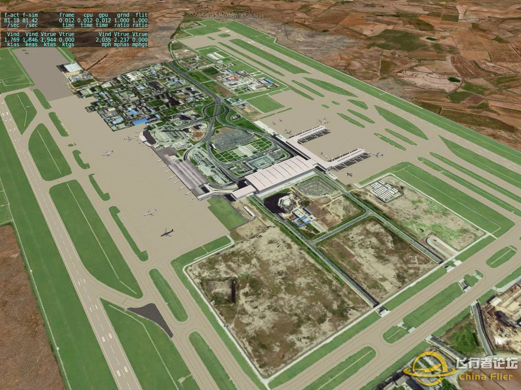 [X-plane X]转载西安咸阳国际机场-6434 