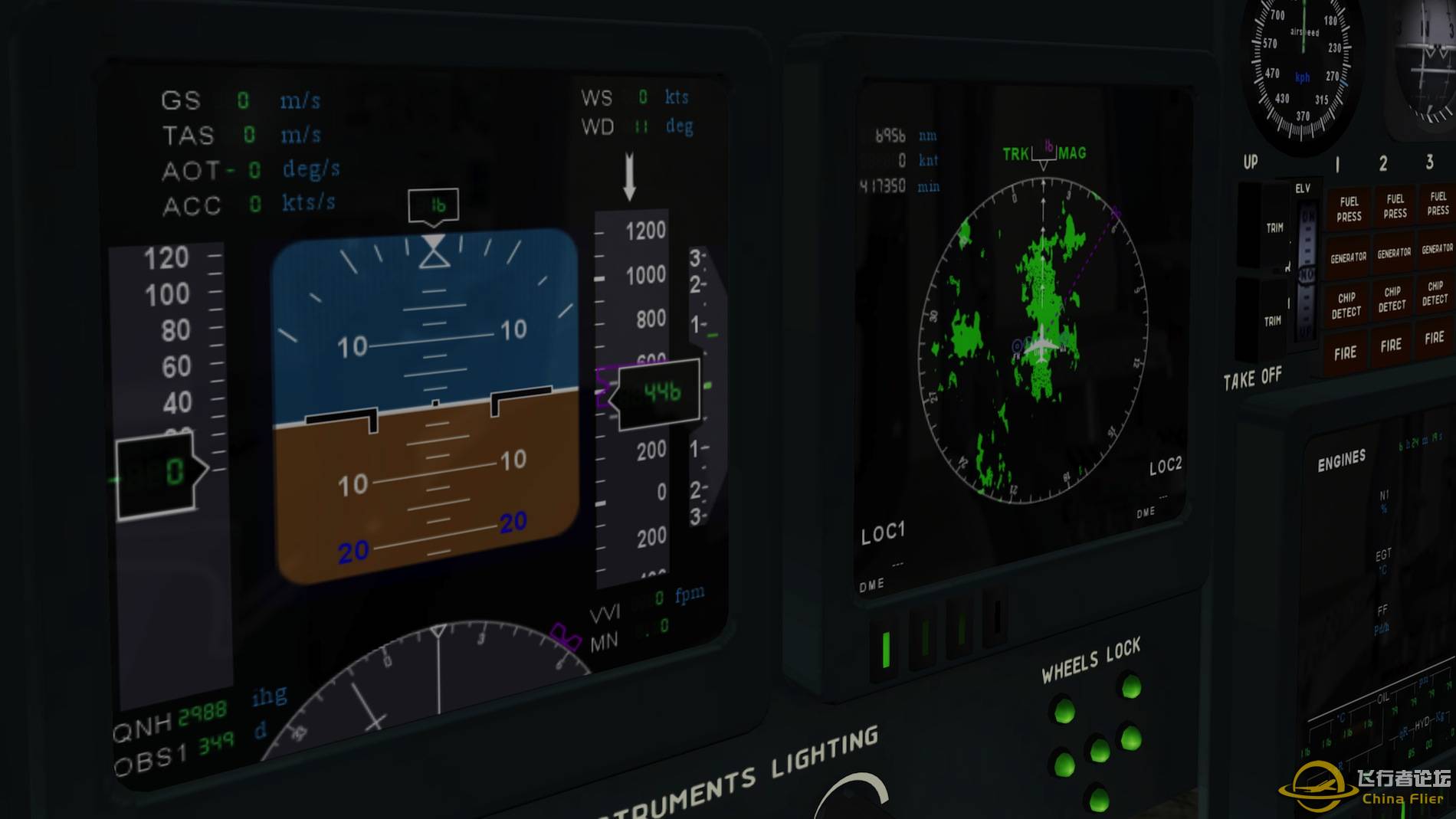 [X-Plane10] - 伊尔-96-400-2448 