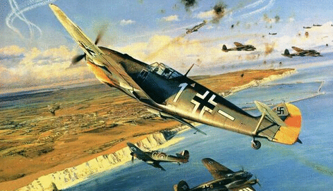 梅塞施密特 BF109E-7597 