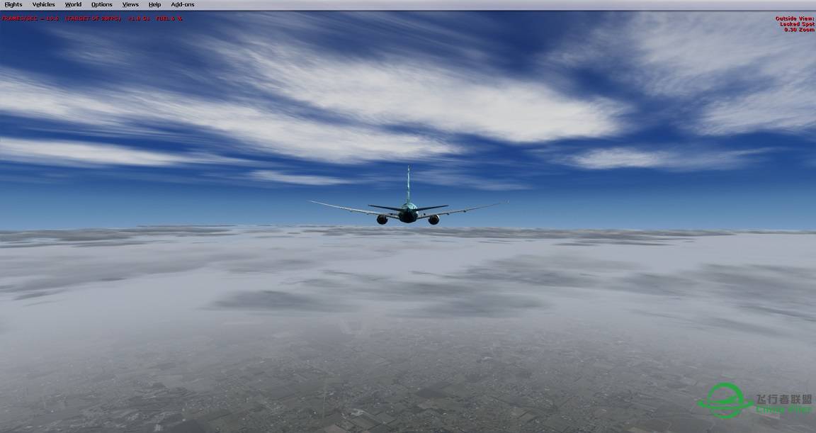 P3D V2.4里的最新和谐版PMDG777几乎完美了！-1288 
