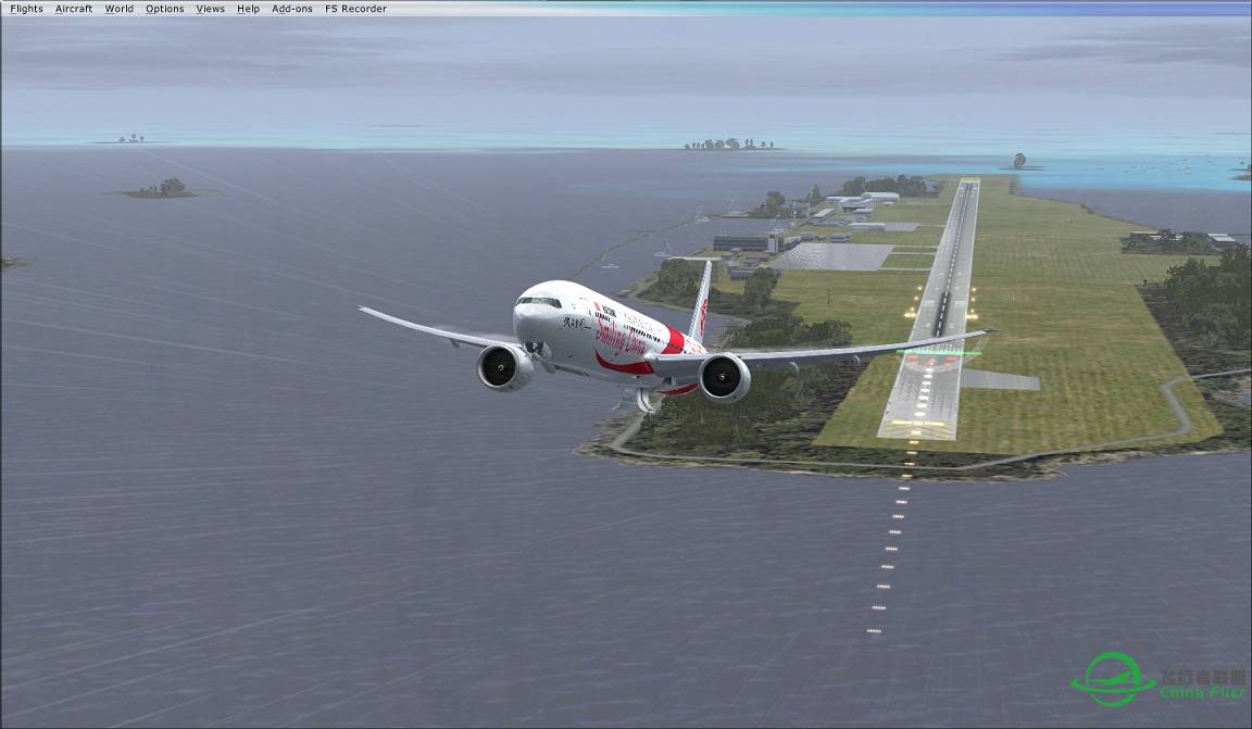 PMDG Boeing 777Immersion终于有效果了！-6393 