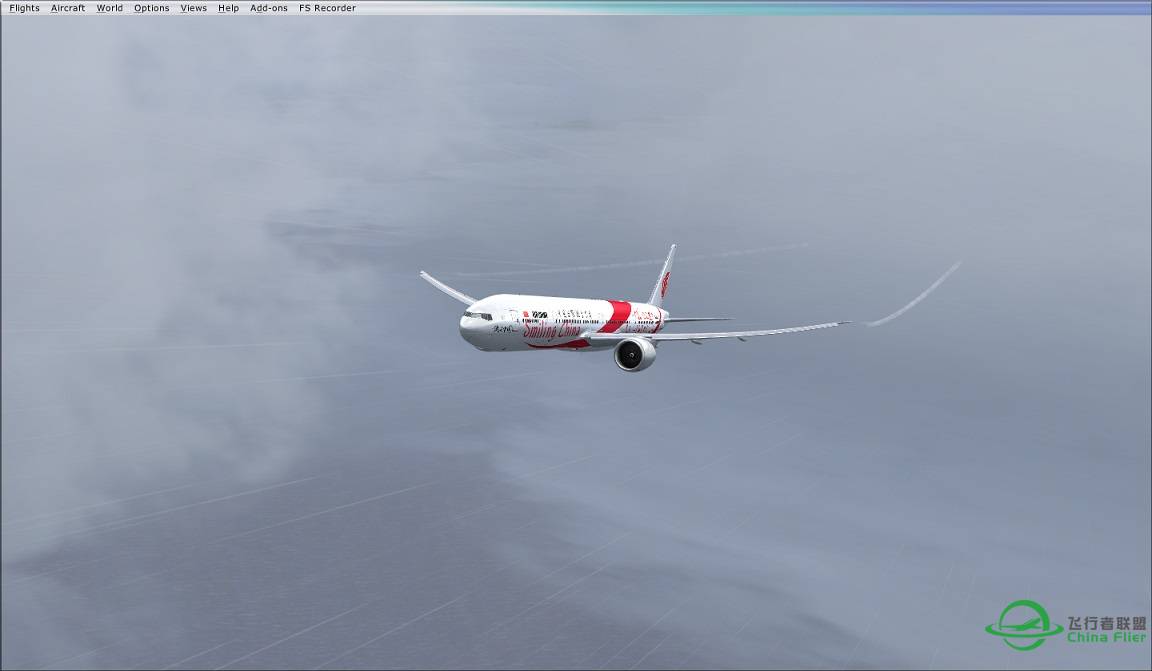 PMDG Boeing 777Immersion终于有效果了！-9750 