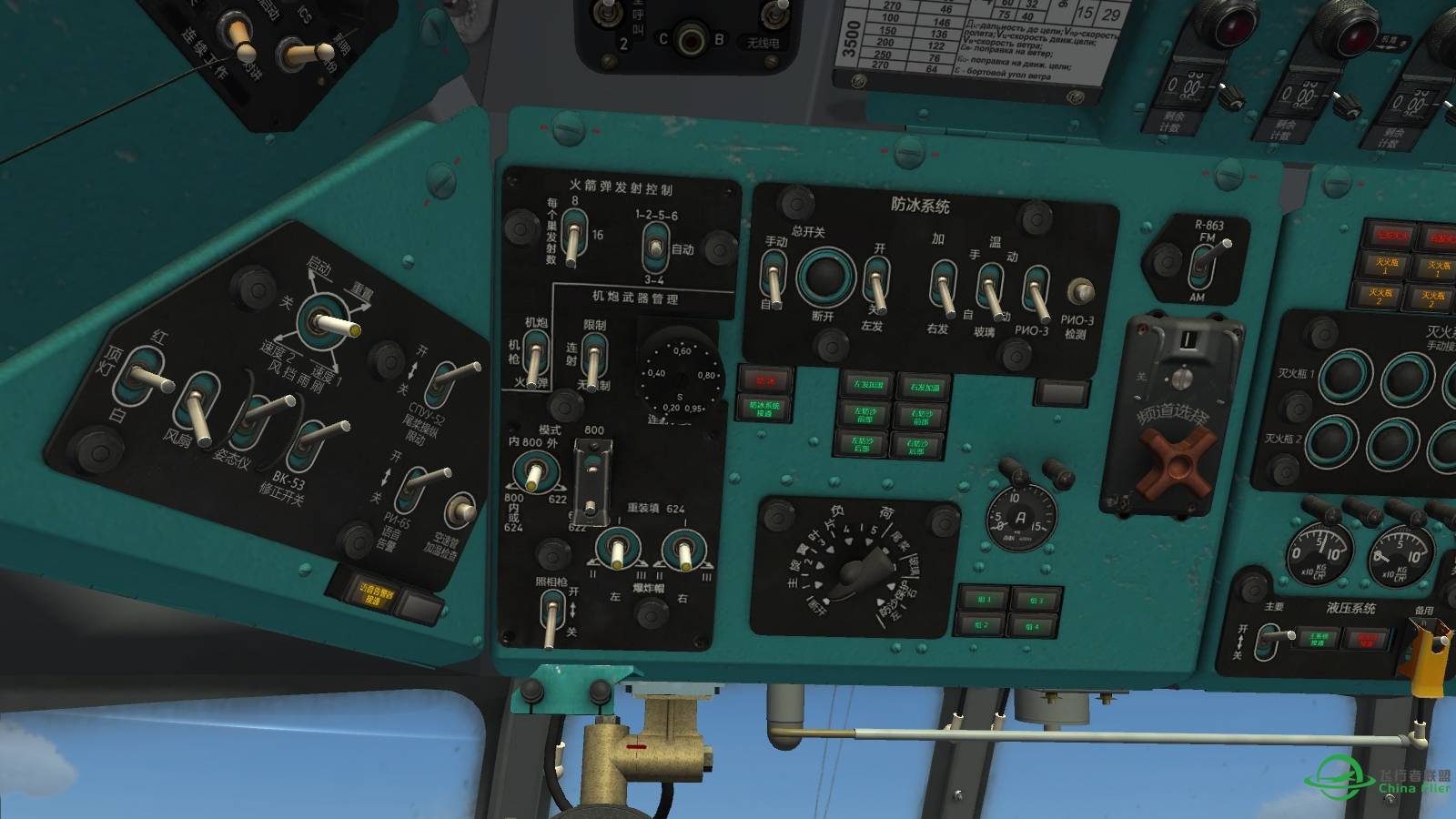DCS  Mi-8MTV2 之解放军陆航涂装和中文座舱-8659 