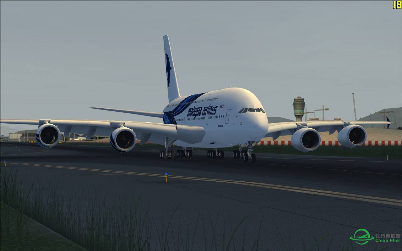 最近玩A380特别火（VHHH-ZSAM)-6515 