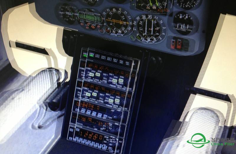 使用３Ｄ显示器執行FSX-2864 