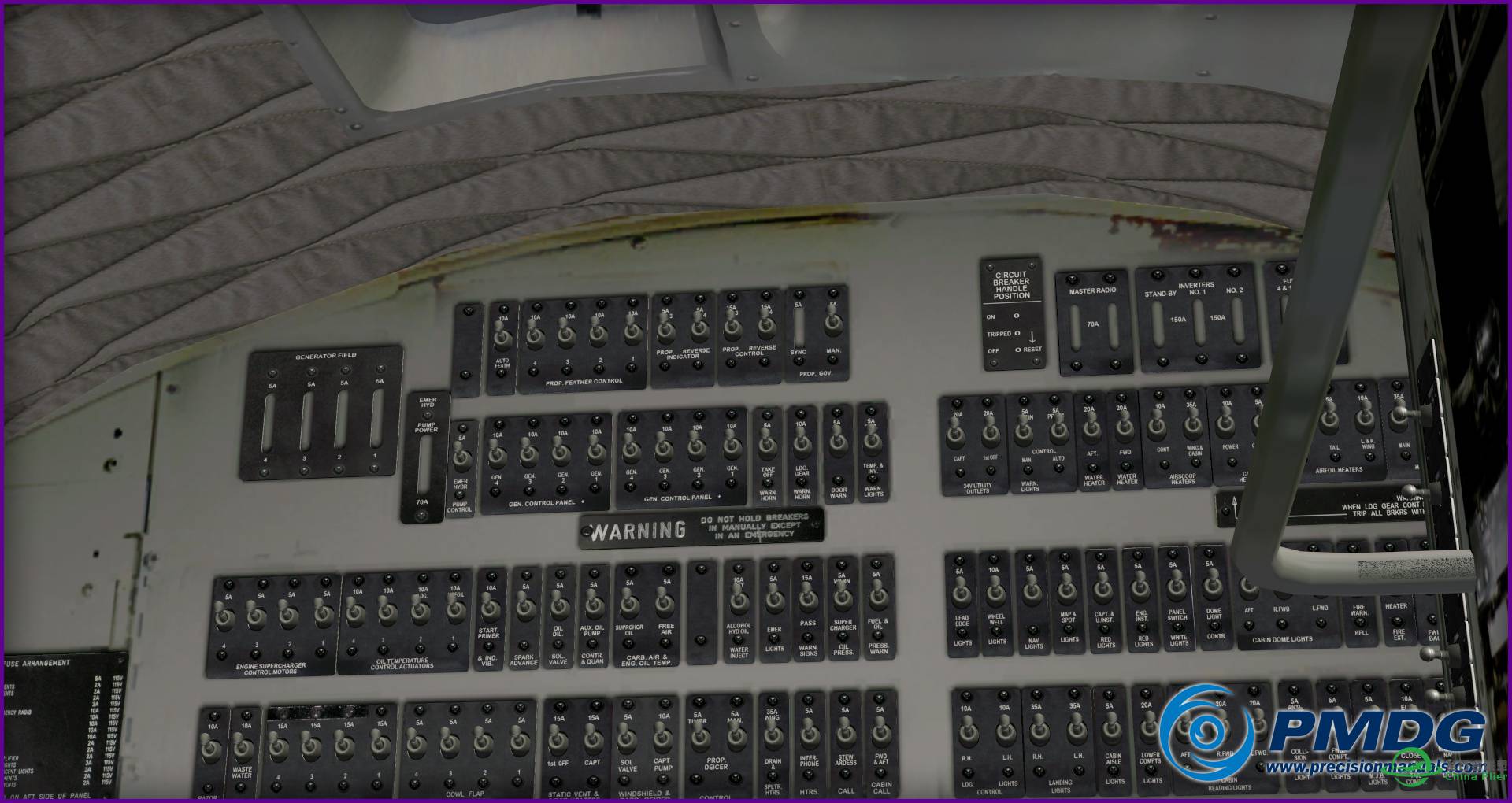 PMDG for X-Plane第一个插件已经公布 - 老爷机DC-6B-1228 