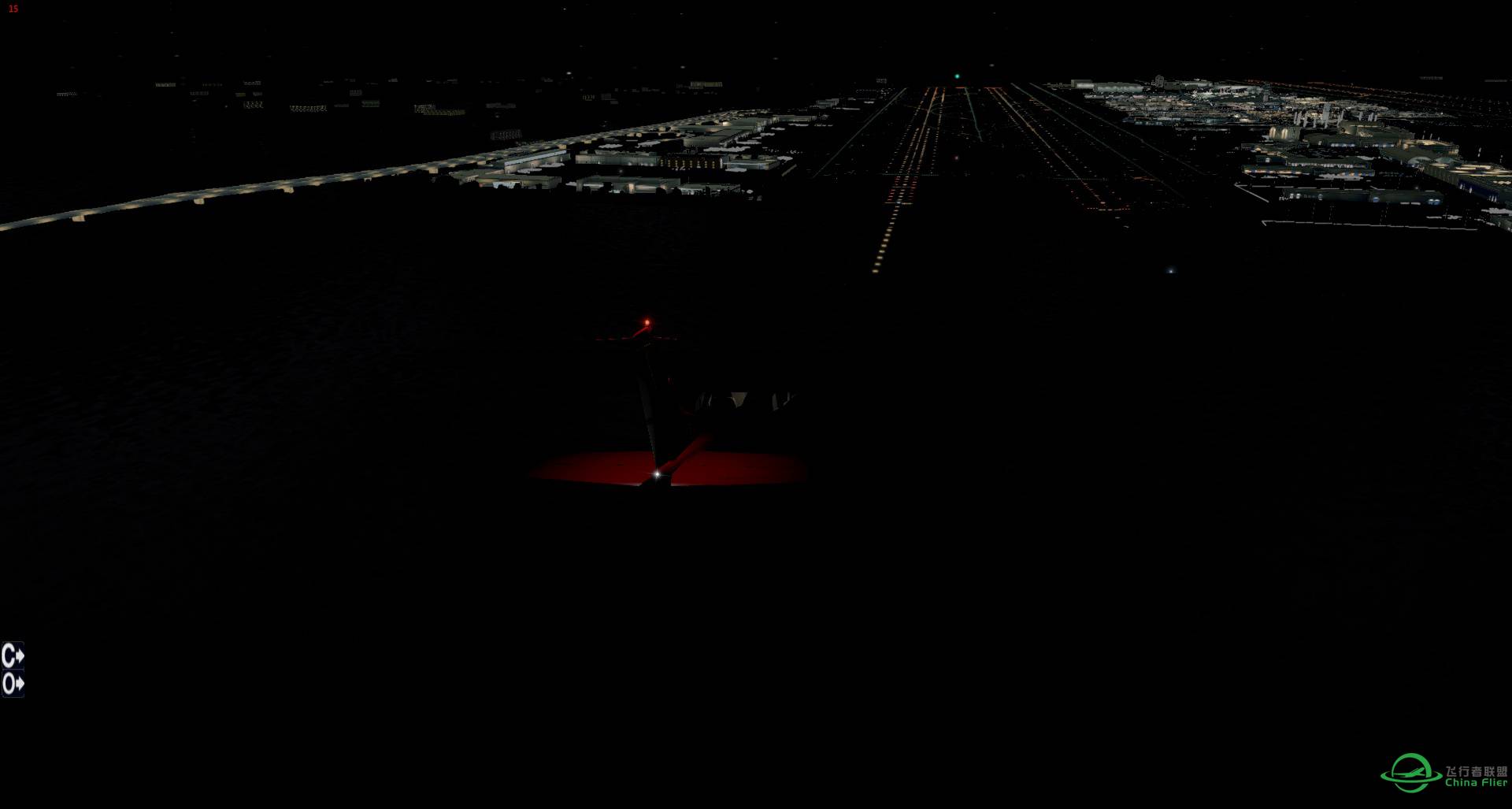 X-Plane 10夜晚也太黑了点吧！-1 