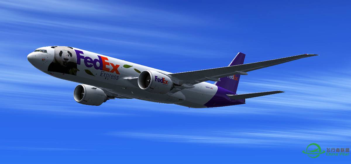 飞翔的熊猫！PMDG777FX ILS盲降（组图）-8490 