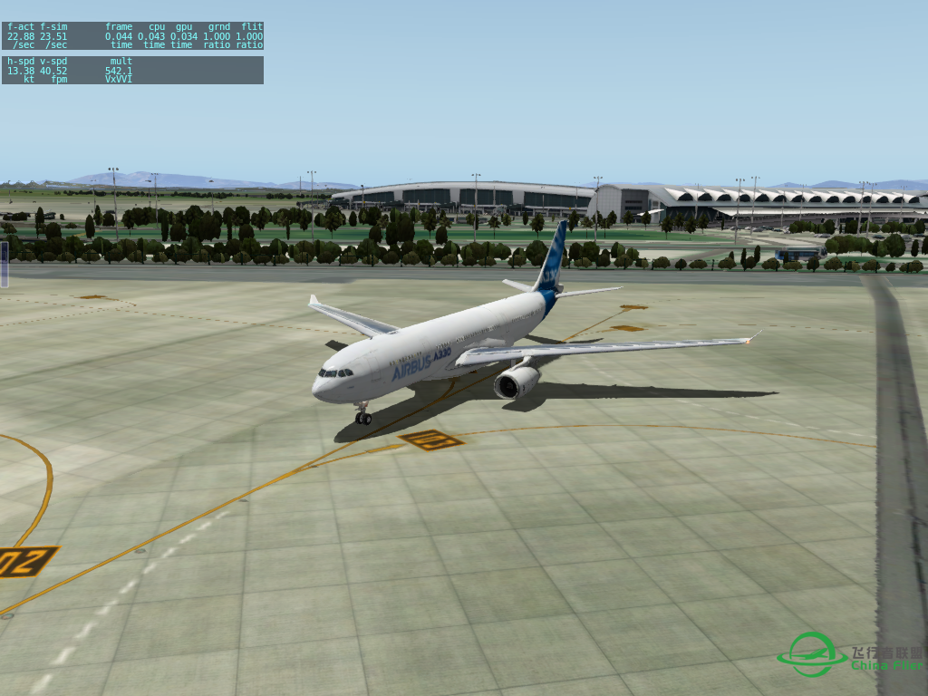 X-Plane ZGGG预览-2584 