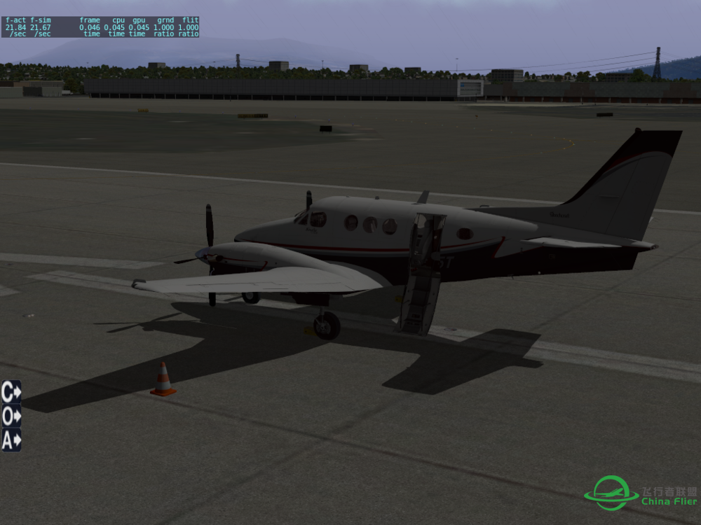 [教程] Carenado C90B KingAir GPS导航实例-2164 