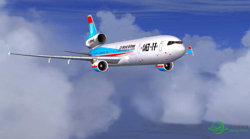 风雨兼程！PMDG MD11 ILS盲降（大连-沈阳）-6073 