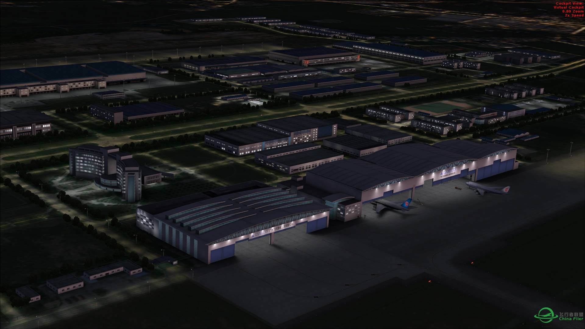 广州白云国际机场FSX,P3D-691 