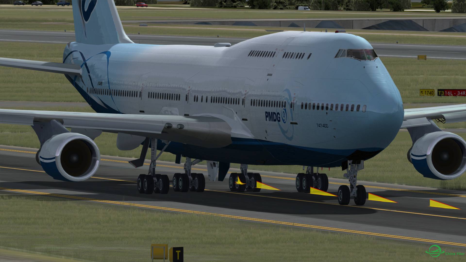 Prepar 3D 试飞，光影效果不错（2）-3970 